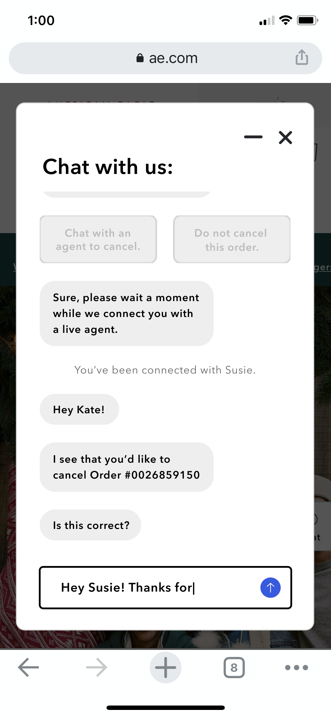 Final Chatbot UI View 3