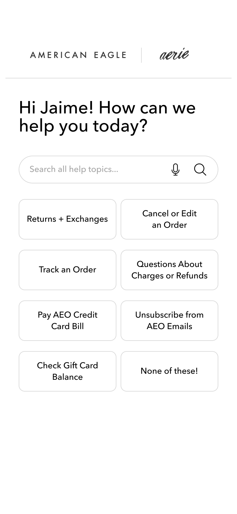 Interactive FAQ Decision Tree Blueprint
